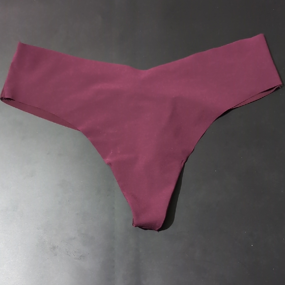 Victoria's Secret Burgundy thong